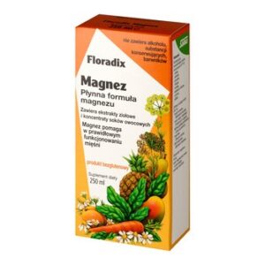 Floradix Magnez, płynna formuła magnezu, 250 ml
