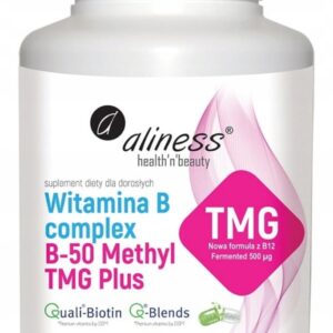 Witamina B Complex B-50 Methyl TMG PLUS x 100 kaps.