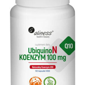 Naturalny KOENZYM Q10 100 mg x 100 kaps. Aliness