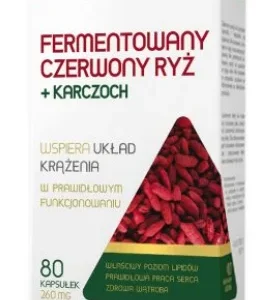 MEDICA HERBS FERMENTOWANY CZERWONY RYŻ + KARCZOCH 80 kapsułek