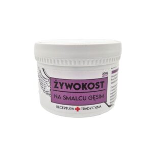 90% żywokost na smalcu gęsim 200g DUŻA POJEMNOŚĆ!!!
