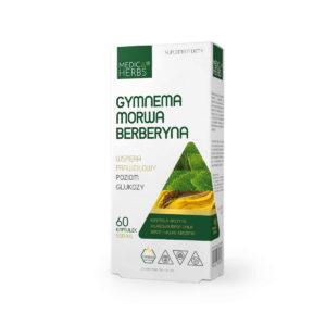 Medica Herbs Gymnema Morwa Berberyna 500mg (60kap)