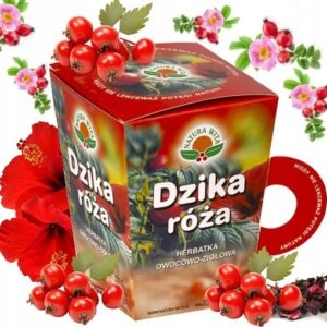 Herbatka Dzika RÓŻA Głóg HIBISKUS