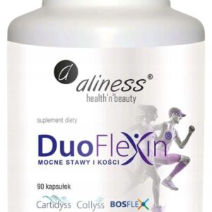 KOLAGEN TYP II ALINESS Duoflexin Glukozamina Chondroityna Wit C 90 kaps.