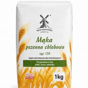 Mąka Pszenna Chlebowa Typ 750 – 1 kg