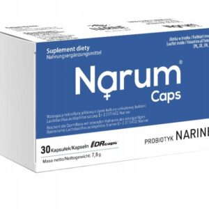 Narum Caps | 30 kapsułek | Probiotyk | Narine