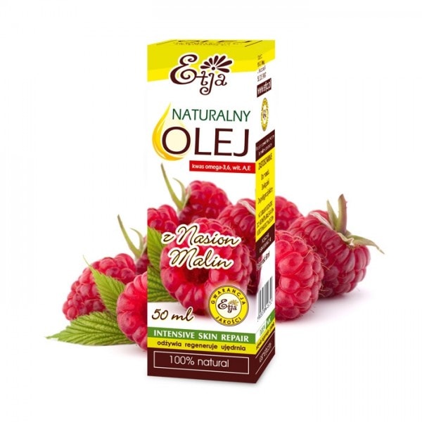 OLEJ Z NASION MALIN NATURALNY 100% BIO 50ml