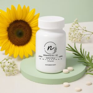 Witamina D3 + K2 30000 IU 300 mcg 100 kapsułek NaturePRO