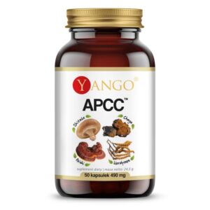 YANGO APCC™ Reishi Shitake Kordyceps Chaga 50 kaps.