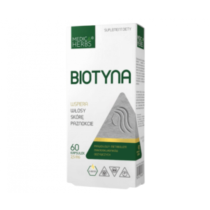 BIOTYNA (włosy, skóra, paznokcie) 60 kapsułek Medica Herbs