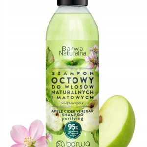Szampon octowy oczyszczający do włosów matowych z biotyną Barwa